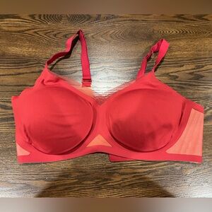 Honeylove Crossover Bra in Red